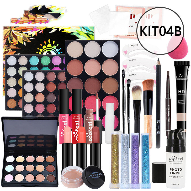 Makeup Cosmetics Set Beginner Combination Concealer Eyeliner Eyebrow Pencil Makeup Cosmetics Set Beginner Combination Concealer Eyeliner Eyebrow Pencil